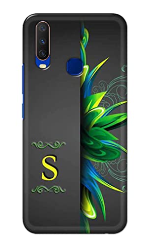 Image of Name II Initial II Letter Alphabet S Hard Back Case Cover for Vivo Y15 / Vivo Y17 / Vivo U10 / Vivo Y12 / Vivo Y11 (6.35 inch) Back Cover -(J5) VNS2222