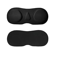 🥽【Ajuste perfecto】Esta genuina funda de esponja protectora para lentes SRLWMYI VR es compatible con las gafas VR más populares, incluidas, entre otras, Meta Quest 3, Quest 2, Oculus Quest, Oculus Rift S, Valve Index y HP Reverb G2. Puede proteger con...