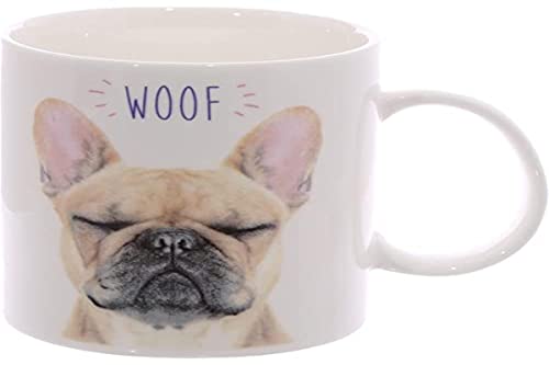 Tazza mug Colazione in ceramica con Design Bulldog Francese