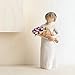 Willow Tree Surprise, A Bouquet of Wonderful Wishes, Celebrate Friendships, Thank You and Appreciation, for Flower Lovers, Sculpted Hand-Painted Figure
