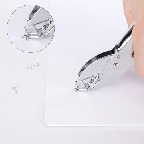 Eagle Metall-Handgriff-Heftklammerentferner, silberfarben