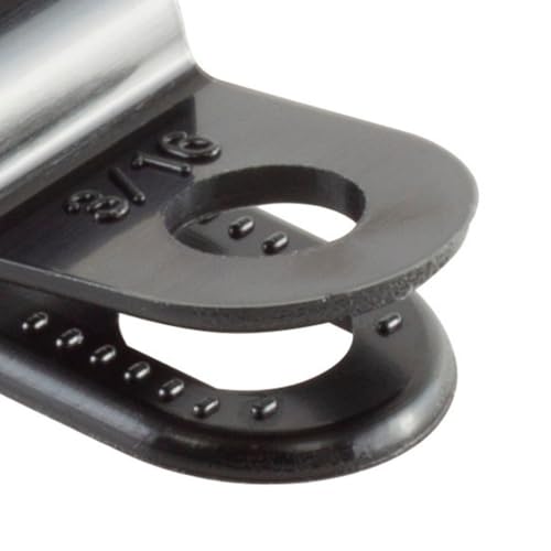 P-Clips nylon 5,0 mm blanc support de câble montage électricité maison