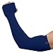 SHINYMOD UV Protection Cooling Arm Sleeves for Men Women Sunblock Cooler Protective Sports Gloves Running Golf Cycling Basketball Driving Fishing Long Arm Cover Sleeves (1 Pair Navy)