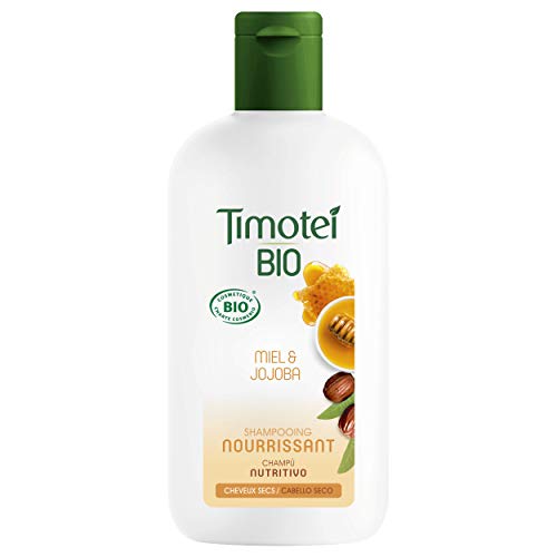 Shampooing nourrissant Timotei Bio votre routine douche pour cheveux secs