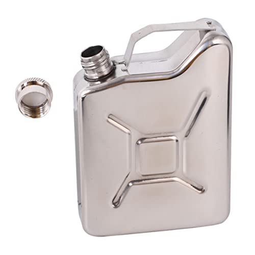 TOPPERFUN Outdoor Wine Container Silver Liquor Flask Flask Bulk Wine Supplies Leak-proof