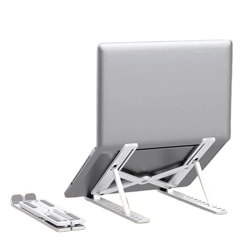 Soporte Elevador para Laptop y Notebook Blanco miniatura 1