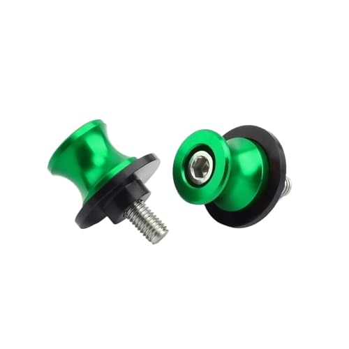 Tapones accidentes motocicleta Tornillos Soporte Deslizantes Carretes Basculante Moto Para Triumph Para Trident 660 Para Tiger 900 800 1200 Sport Para Street Triple R 765 765RS(VERDE)