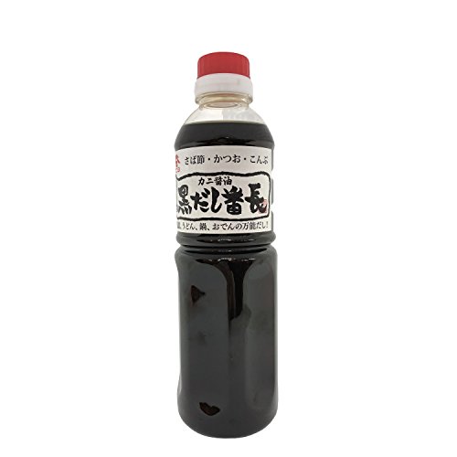 カニしょうゆ カニ印 黒だし番長 500ml × 1ケース(23入)