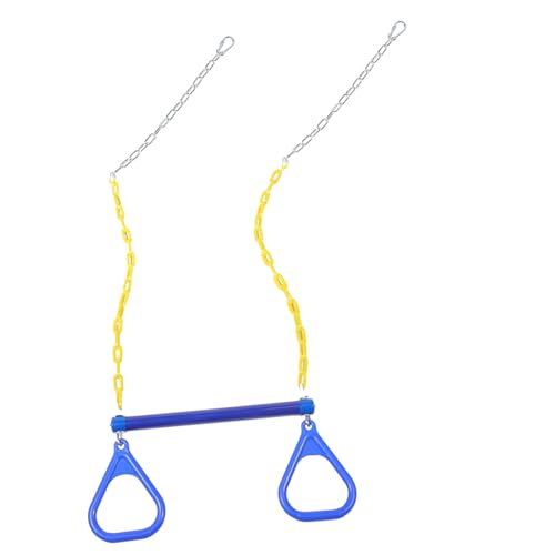 SUPVOX Boys and Girls's Fitness Ring Swing Exercise Rings for Boys and Girls Gymnastics Bar Swing Hanging Bar