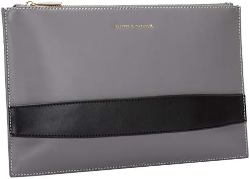 clutch with hand strap