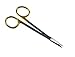 O.R GRADE Iris Scissors Straight Sharp Sharp reusable gold plated handle 4.5