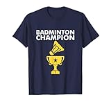 Badminton Champion Birdie T-shirt T-Shirt
