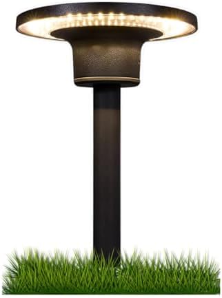 Poste Balizador de Jardim 60cm com LED 12W Branco Quente – Ilumin...