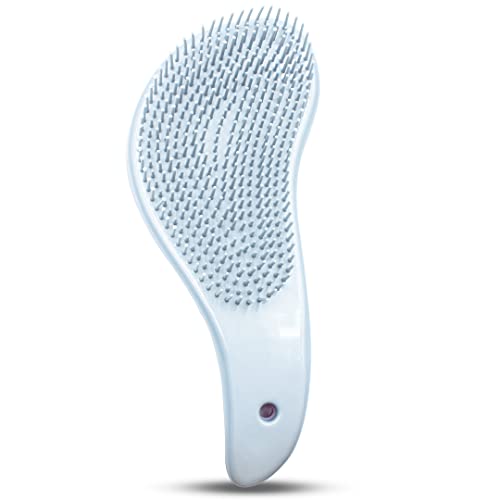 Escova Mágica Desembaraça Cabelos Apliques Mega Hair Perucas Alongamento