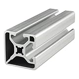 80/20 Inc., 1502-LS, Smooth Bi-Slot Adjacent T-Slotted Aluminum Extrusion x 97