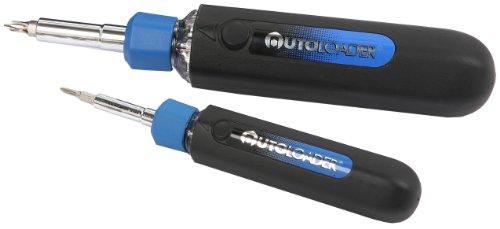 KR Tools 12609 Autoloader 6-in-1 Auto-Loading Classic and Precision Screwdriver Set