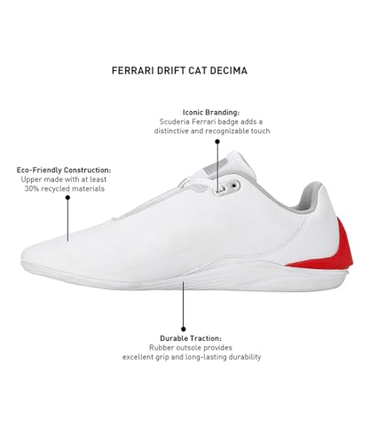 Image of Puma Unisex Adult Ferrari Drift Cat Decima Sneaker