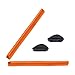 LenzReborn Replacement Earsocks Nosepieces Rubber Kits for Oakley Triggerman OO9266 Sunglass - Orange