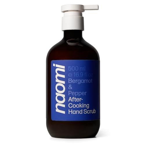 Naomi After-Cooking Hand Scrub | Exfoliating Hand Wash | Odor Neutralizing Kitchen Soap (Bergamot & Black Pepper) Naomi After-Cooking Hand Scrub | Exfoliating Hand Wash | Odor Neutralizing Kitchen Soap (Bergamot & Black Pepper)