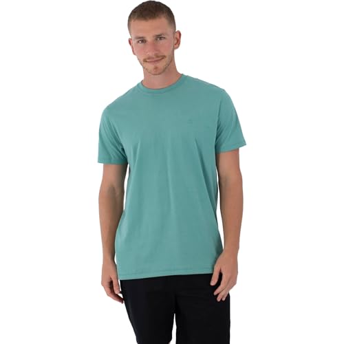 Hurley T-Shirt Manche Courte Hommes Low Tide haut été mode beachwear décontracté