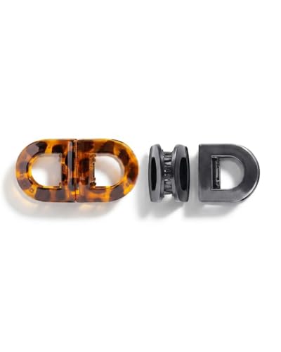 Image of DAFNI KLIX Magnetic Hair Clips - The Original Magnetic Hair Clips by DAFNI, Icon Design, Strong Hold, No Pull, Flat Comfort (Iconic Edit (2 Pairs))