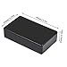 ATPWONZ 10 Pieces Plastic Waterproof Boxes Junction Case Electronics Project Enclosure Compatible with Electronic Project (3.94 × 2.36 × 0.98 Inches) Black