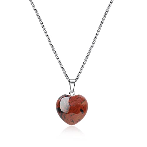 Collier cœur femme acier inoxydable cadeau idéal pour anniversaire