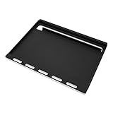 Weber Full Size Rectangular Griddle, Spirit 300 Series, Carbon Steel, Black