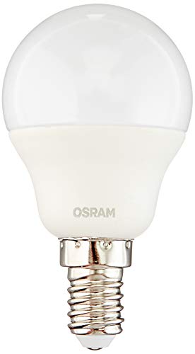 Preisvergleich Produktbild Osram LED Star Classic P40 Lampe, in Tropfenform mit E14-Sockel, nicht dimmbar, Ersetzt 5 Watt, Matt, Warmweiß - 2700 Kelvin, 1er-Pack