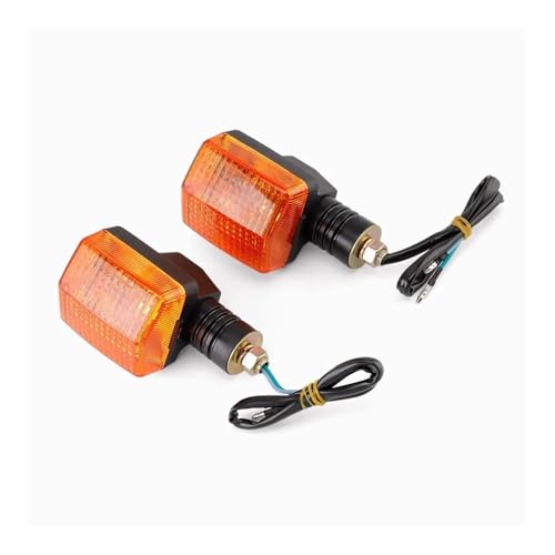 Clignotants de Moto Adaptables CB750 XR650L Ruckus CBR600F Feux de Direction 12V - 2