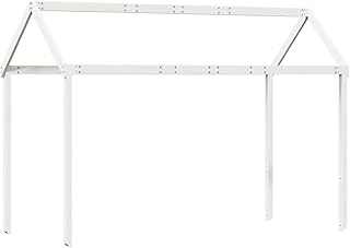 Kangmusi 846968 - Techo para cuna (207 x 80,5 x 151,5 cm, madera maciza de pino)