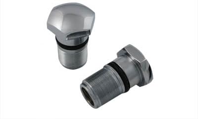 V-Twin 37-8988 35mm Fork Tube Plug Set Chrome