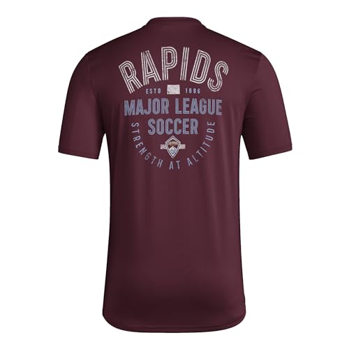 Image of adidas Men's Inter Miami CF Local Pop Short Sleeve Pre-Game T-Shirt