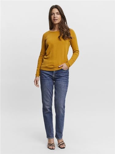 VERO MODA VMCARE Structure LS O-Neck BLOU GA NOOS – Ansicht 5