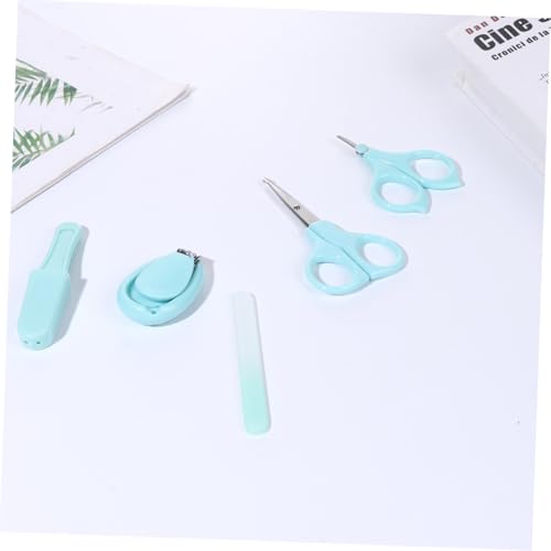 Baby Nail Care Set with Clippers and File, 5 Piece Blue - Image 6