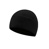 Ridwiwa Gorro deportivo unisex de invierno, cálido a prueba de viento, de microforro polar, ligero y transpirable, gorro de invierno para hombre, gorro de ciclismo bajo casco, para correr, ciclismo