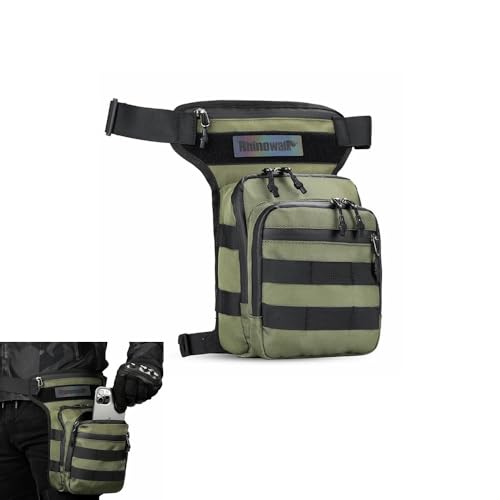 Bolsa pierna moto táctica e impermeable con ajuste ergonómico para viaje 3