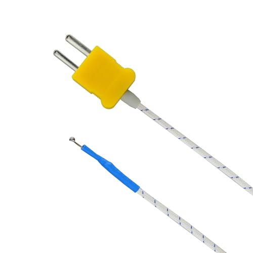 Image of ZIBOO 69435 K-Type Thermocouple Replacement,Compatible with Klein Tools multimeters and clamp Meters