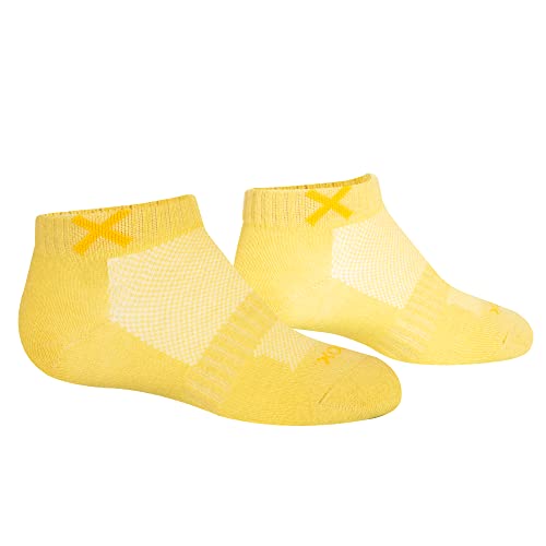 Image of Odd Sox - Basix Heather Athletic Ankle Socks - Performance Comfort Cotton Cushioned Breathable Arch Support - Unisex Sizing