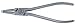 Stahlwille 65436002 Straight Snap Ring Plier for Inside Circlip with Polished Head, J 2 Size, 1.8mm Diameter, 180mm Length