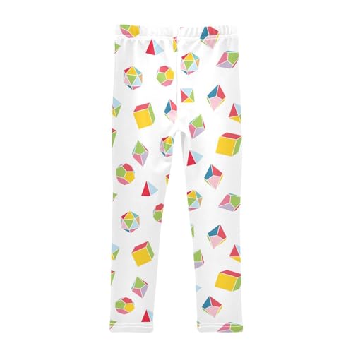 Girls Leggings Dice for Board Games Toddler Girls Clothes Leggings for Girls Toddler Girls Leggings 3-4T2