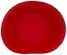 Lekue Individual Cookie Shot Glass Shape Baking Mold, Set of 8, Red