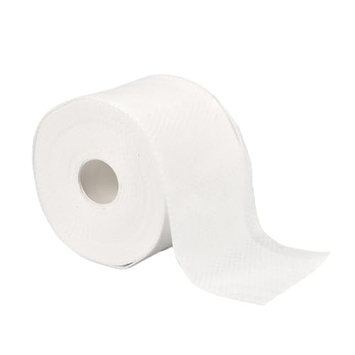 Holibanna 1 Rollo De De Algodón No Tejidas Gruesas De Limpieza Desechables Blancas Para Limpiar De Limpieza Gruesas No Tejidas Blancas