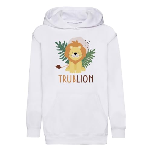 Sweat à capuche enfant Lion Trublion Fabulous en coton premium