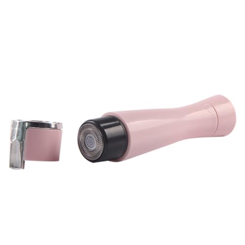 NOLITOY Epilatore per Peli Donna Elettrico Testina Girevole, Rasoio la Rimozione Indolore del Corpo, Uso Bagnato e Asciutto per Ascelle, Gambe e Zona Bikini, Design Ergonomico Rosa