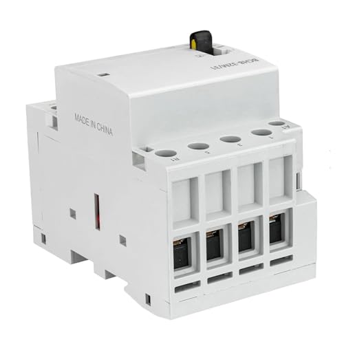 Contacteur CA manuel 4 pôles commande double 32A modulaire