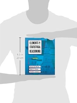 Amazon.com: Elements of Statistical Reasoning: 9780471192770