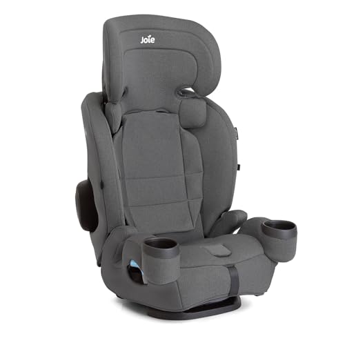 Joie Saffron SI 4-in-1 Car Seat – Car Seat for Infants to Toddlers to Big Kids - 4 Modes, 10-Position No-Rethread Headrest & Harness (Thunder) - Thumbnail 5