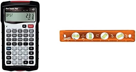 Calculated Industries 4095 Pipe Trades Pro - Profi-Rohrrechner Für Pipefitter & Schweißer