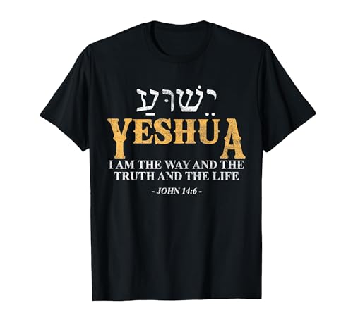 Yeshua Hebrew Name Jesus The Way Truth Life Christian Bible